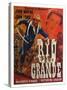 Rio Grande, French Movie Poster, 1950-null-Stretched Canvas