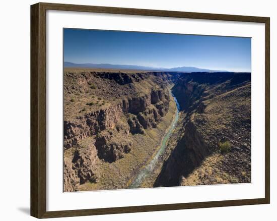 Rio Grande Gorge Bridge Near Taos, New Mexico, United States of America, North America-Alan Copson-Framed Photographic Print