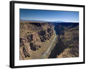 Rio Grande Gorge Bridge Near Taos, New Mexico, United States of America, North America-Alan Copson-Framed Photographic Print