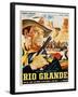 Rio Grande, John Wayne, 1950-null-Framed Art Print