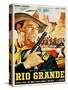 Rio Grande, John Wayne, 1950-null-Stretched Canvas