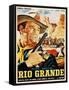 Rio Grande, John Wayne, 1950-null-Framed Stretched Canvas