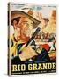 Rio Grande, John Wayne, 1950-null-Stretched Canvas