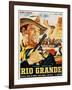 Rio Grande, John Wayne, 1950-null-Framed Art Print