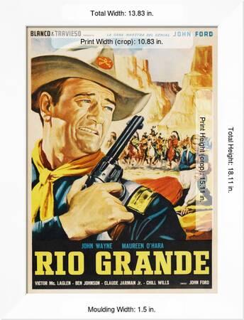 Rio Grande Mexican Movie Poster 1950 Prints Allposters Com