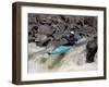 Rio Grande River Kayaking, New Mexico, USA-Lee Kopfler-Framed Photographic Print