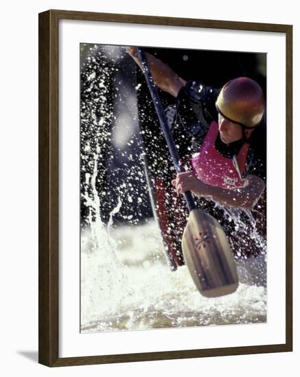 Rio Grande River Kayaking, New Mexico, USA-Lee Kopfler-Framed Photographic Print