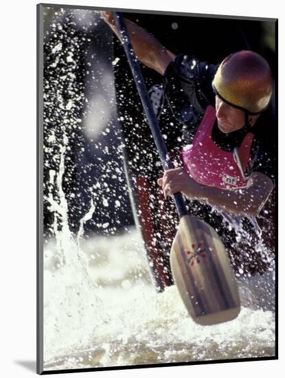 Rio Grande River Kayaking, New Mexico, USA-Lee Kopfler-Mounted Photographic Print