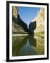 Rio Grande River, Santa Elena Canyon, Big Bend National Park, Texas, USA-Ethel Davies-Framed Premium Photographic Print