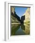 Rio Grande River, Santa Elena Canyon, Big Bend National Park, Texas, USA-Ethel Davies-Framed Photographic Print