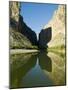 Rio Grande River, Santa Elena Canyon, Big Bend National Park, Texas, USA-Ethel Davies-Mounted Photographic Print