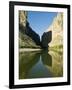 Rio Grande River, Santa Elena Canyon, Big Bend National Park, Texas, USA-Ethel Davies-Framed Photographic Print