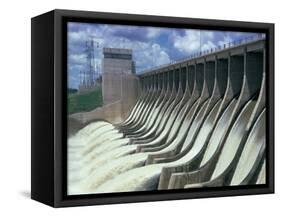 Rio Hondo Dam on Rio Dulce, Argentina, South America-Walter Rawlings-Framed Stretched Canvas