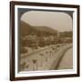 'Rio Janeiro's 5 mile quay, encircling world's largest land-locked bay', c1900-Unknown-Framed Photographic Print