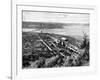 Rio Laja and the Biobio Confluence, Chile, 1895-null-Framed Giclee Print