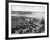 Rio Laja and the Biobio Confluence, Chile, 1895-null-Framed Giclee Print