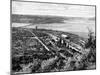 Rio Laja and the Biobio Confluence, Chile, 1895-null-Mounted Giclee Print