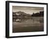 Rio Negro Province, Lake District, Llao Llao, Hotel Llao Llao and Andes Mountains, Argentina-Walter Bibikow-Framed Photographic Print