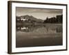 Rio Negro Province, Lake District, Llao Llao, Hotel Llao Llao and Andes Mountains, Argentina-Walter Bibikow-Framed Photographic Print