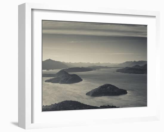 Rio Negro Province, Lake District, San Carlos De Bariloche, Lake Nahuel Huapi Islands, Argentina-Walter Bibikow-Framed Photographic Print