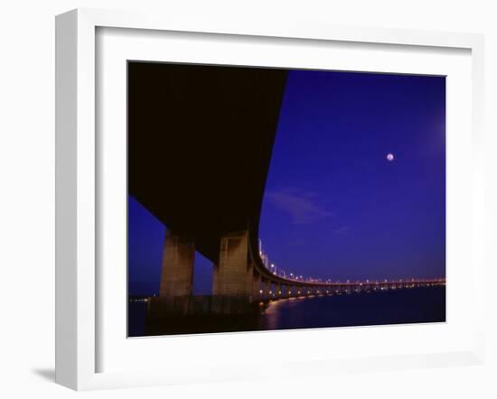 Rio-Niteroi Bridge, Rio de Janeiro, Brazil-null-Framed Premium Photographic Print