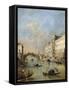 Rio of Beggars-Francesco Guardi-Framed Stretched Canvas