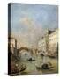 Rio of Beggars-Francesco Guardi-Stretched Canvas