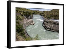 Rio Paine in the Torres Del Paine National Park, Patagonia, Chile, South America-Michael Runkel-Framed Photographic Print