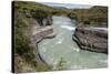 Rio Paine in the Torres Del Paine National Park, Patagonia, Chile, South America-Michael Runkel-Stretched Canvas