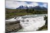 Rio Paine Waterfalls in the Torres Del Paine National Park, Patagonia, Chile, South America-Michael Runkel-Mounted Photographic Print
