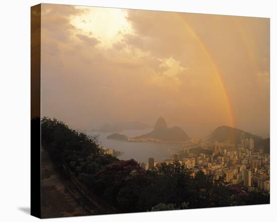 Rio Rainbow-Bent Rej-Stretched Canvas