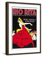 Rio Rita-null-Framed Art Print