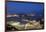 Rio's Skyline at Night From Sugar Loaf Mountain-Alex Saberi-Framed Photographic Print