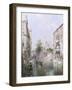 Rio San Bernardo, Venice-Franz Richard Unterberger-Framed Giclee Print