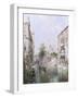 Rio San Bernardo, Venice-Franz Richard Unterberger-Framed Giclee Print