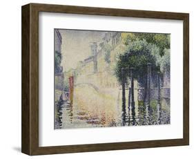 Rio San Trovaso, Venice, circa 1904-Henri Edmond Cross-Framed Giclee Print