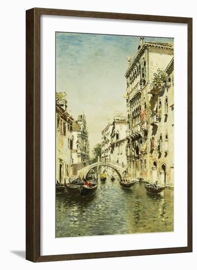 Rio Santa Marina-Martin Rico Ortega-Framed Giclee Print