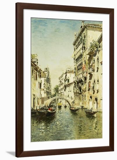 Rio Santa Marina-Martin Rico Ortega-Framed Giclee Print