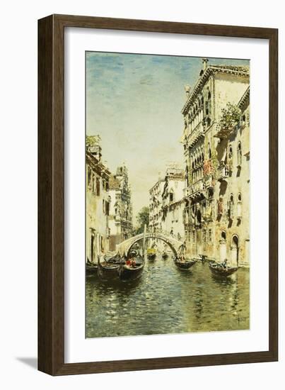 Rio Santa Marina-Martin Rico Ortega-Framed Giclee Print