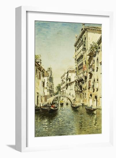 Rio Santa Marina-Martin Rico Ortega-Framed Giclee Print