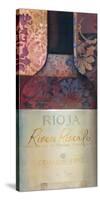 Rioja Red Wine-Louise Montillio-Stretched Canvas