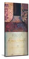 Rioja Red Wine-Louise Montillio-Stretched Canvas