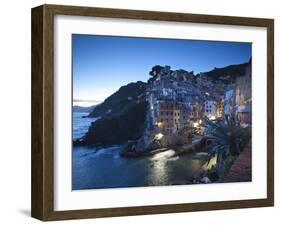 Riomaggiore, Cinque Terre, Riviera Di Levante, Liguria, Italy-Jon Arnold-Framed Photographic Print