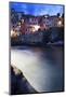 Riomaggiore Harbour at Dusk-Mark Sunderland-Mounted Photographic Print