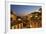 Riomaggiore Rooftops and the Castle at Dusk-Mark Sunderland-Framed Photographic Print