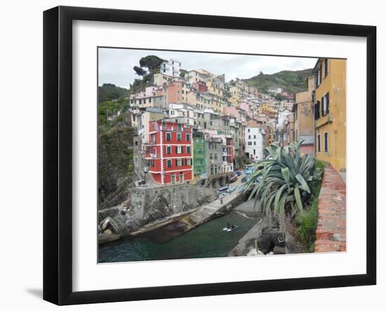 Riomaggoria-Marilyn Dunlap-Framed Art Print