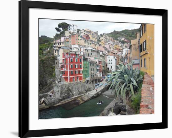 Riomaggoria-Marilyn Dunlap-Framed Art Print