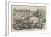 Riot at Berlin on the Domhofs-Platz-null-Framed Giclee Print