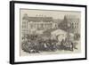 Riot at Berlin on the Domhofs-Platz-null-Framed Giclee Print