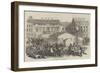 Riot at Berlin on the Domhofs-Platz-null-Framed Giclee Print